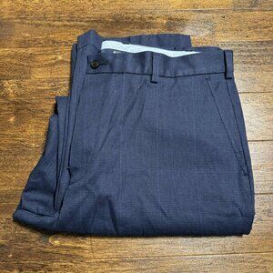 VTG Men's Brooks Brothers Advantage Chino Clark Navy Blue Dress Pants 38X30